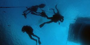 North Adriatic diving route