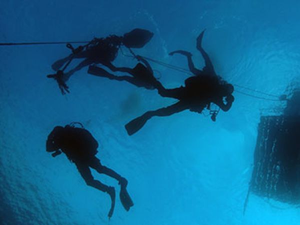 North Adriatic diving route